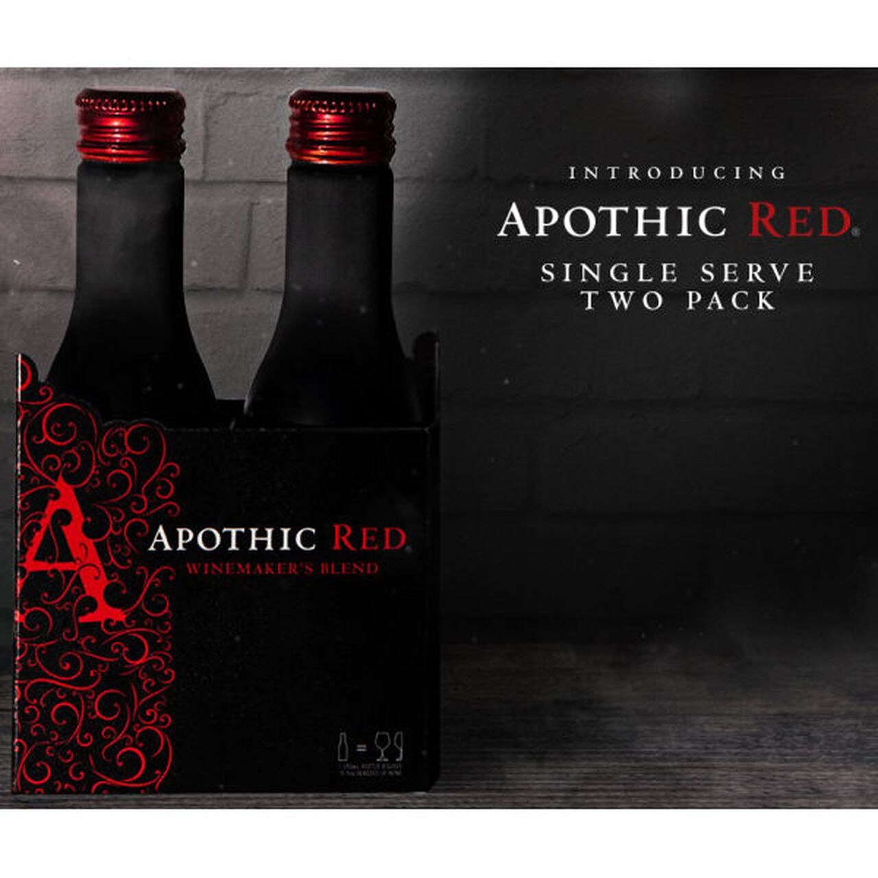 Apothic Red Single Serve 2-Pack 250ml 2017 | Liquor Store Online