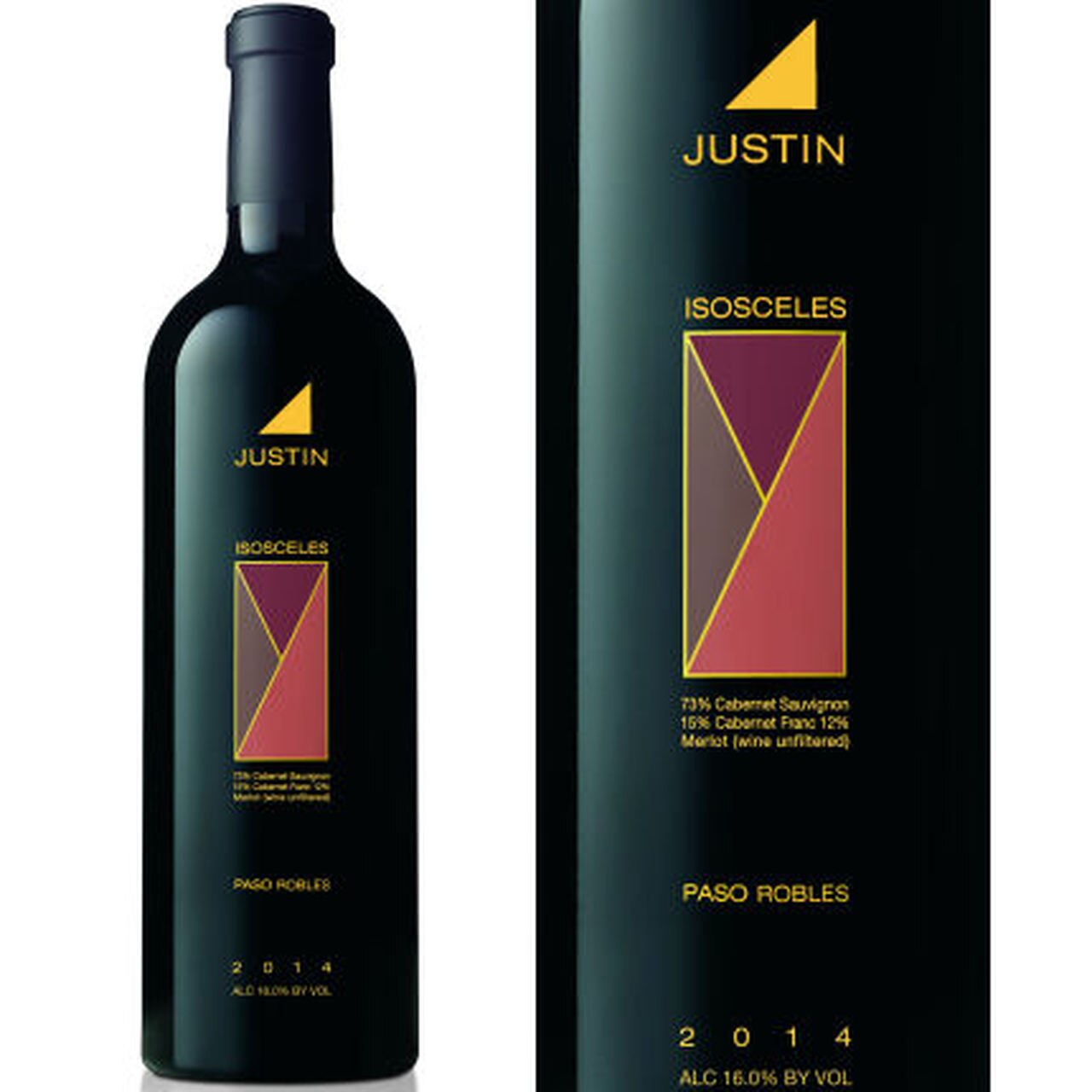 Justin Isosceles Paso Robles Red Blend 2014 375ml Half Bottle Rated 93WE.