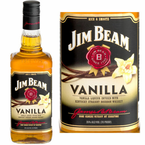 Jim Beam Vanilla Bourbon Liqueur 750ml