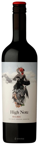 High Note - Elevated Malbec 2019 750ml