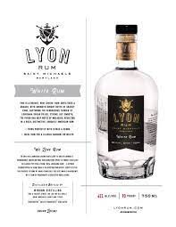 Lyon Distilling - White Rum 750ml
