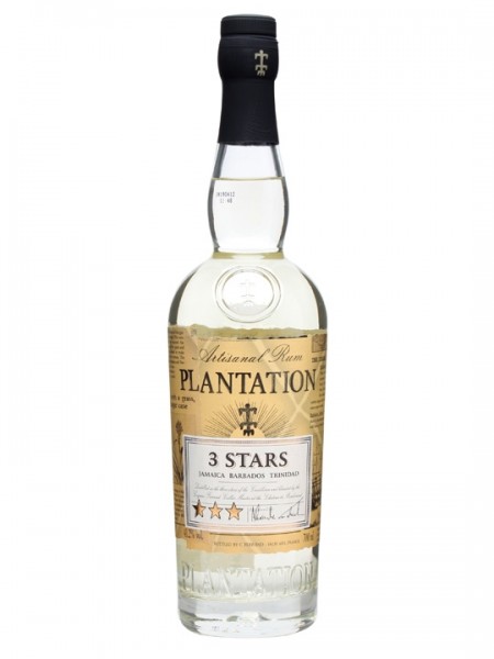 Plantation - 3 Stars White Rum (1L)