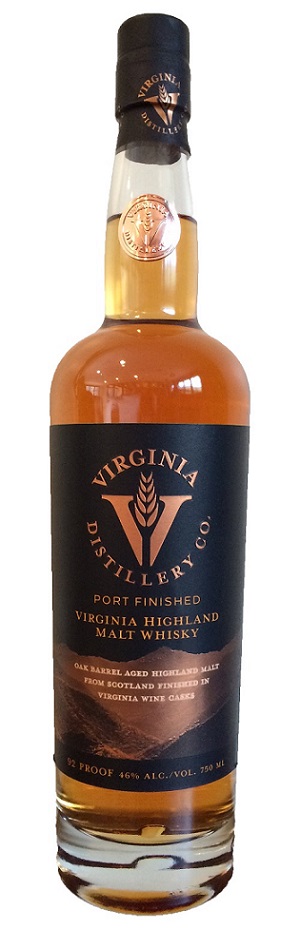 Virginia Distillery Co. - Port Finished Virginia-Highland Whisky, Batch #8 750ml