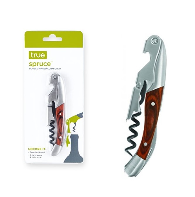 True Spruce Corkscrew 'Double Hinge Corkscrew' Liquor Store Online