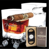 Cigar and Spirits Gift Set