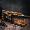AR-15 Whiskey Decanter with Bullet Glasses