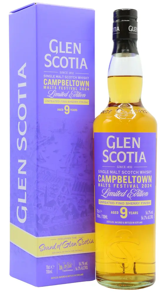 Glen Scotia - Campbeltown Malts Festival 2024 Single Malt Scotch 9 year old Whisky