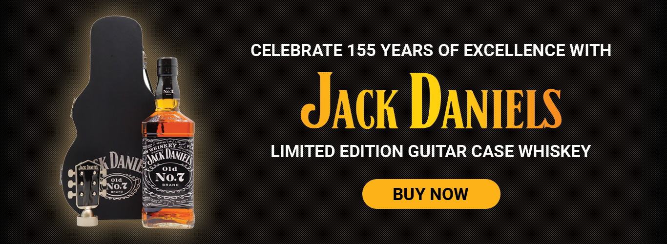 Jack Daniel's 155th Anniversary Guitar Case Whiskey
